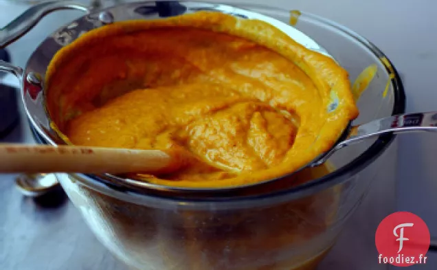 Citrouille Cuite à la vapeur pour Tarte à la citrouille