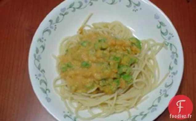Pâtes de Kabocha Crémeuses Saines (Citrouille)