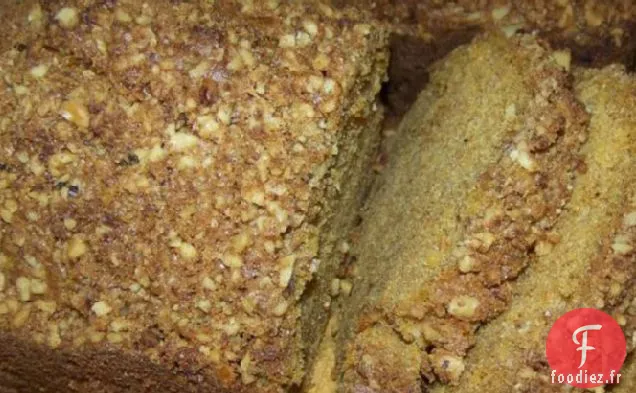 Pain à la Citrouille Streusel de Mimi