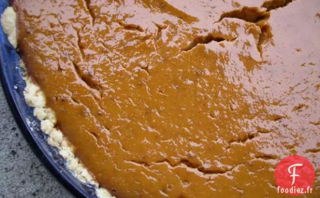 Tarte au Lait de Poule à la Citrouille