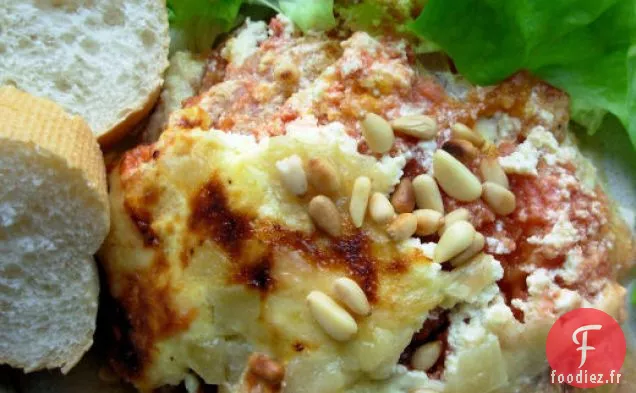 Lasagne Festive au Potiron Rôti et au Fromage du Lendemain de Noël - Lasagne