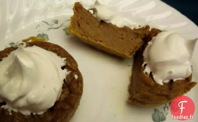 Cupcakes à la Tarte à la Citrouille Impossibles