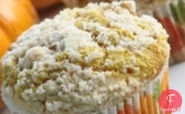Muffins à la Citrouille Fourrés au Fromage à la Crème