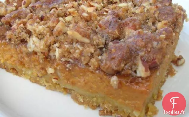 Carrés de Tarte à la Citrouille