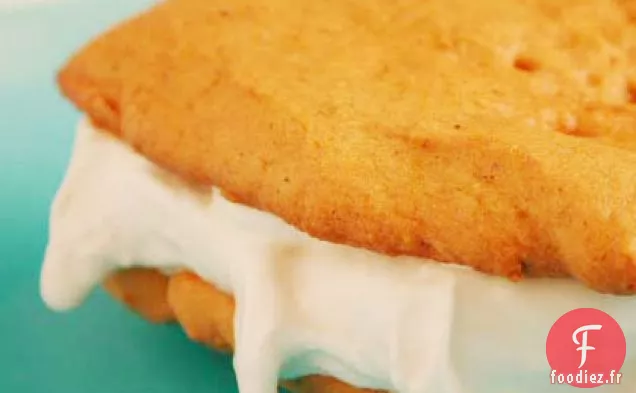 Sandwichs Glacés à la Citrouille et à l'Érable