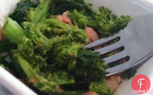 Rabe au Brocoli et Saucisse