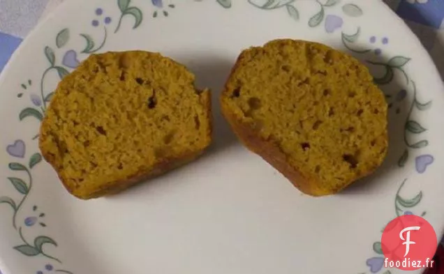 Muffins d'automne à la Patate Douce (ou à la citrouille)