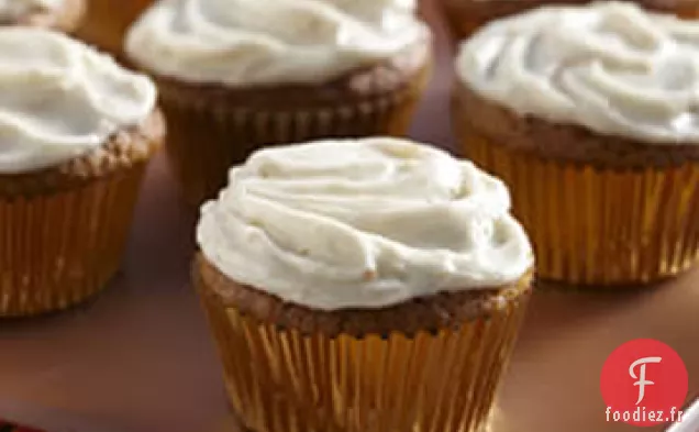 Cupcakes à la Citrouille de Récolte