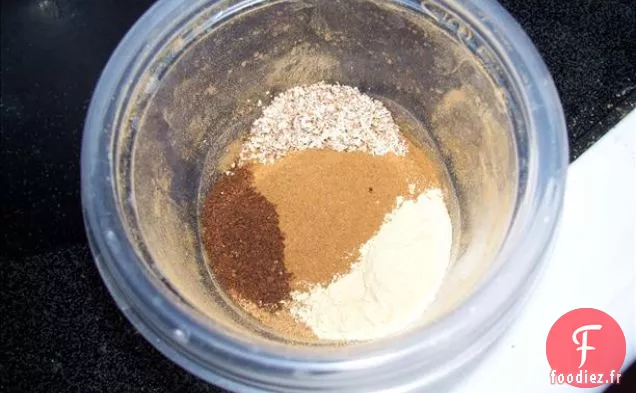 Tarte Crumble à la Citrouille et aux Raisins Secs