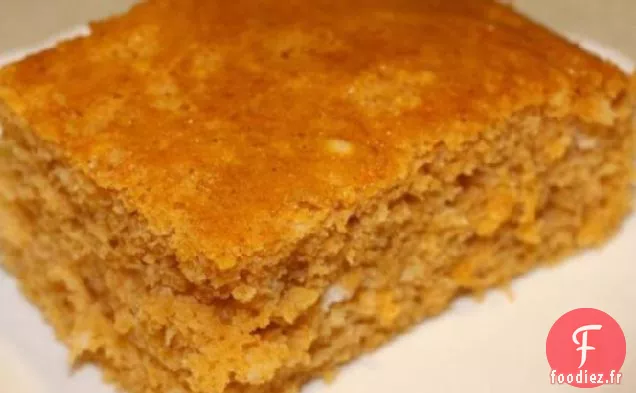 Gâteau de Nourriture d'Ange de Citrouille