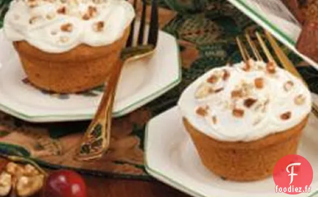 Muffins à la Citrouille Givrés