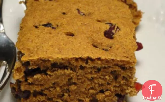 Barres de Citrouille Sans Gras