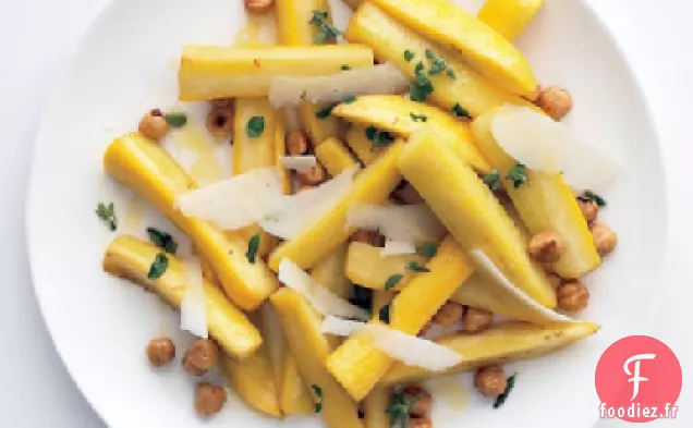 Courge Jaune aux Noisettes et Pecorino