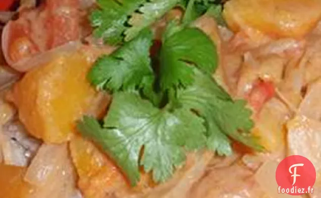 Sauce aux Arachides Guinéennes à la Courge Musquée