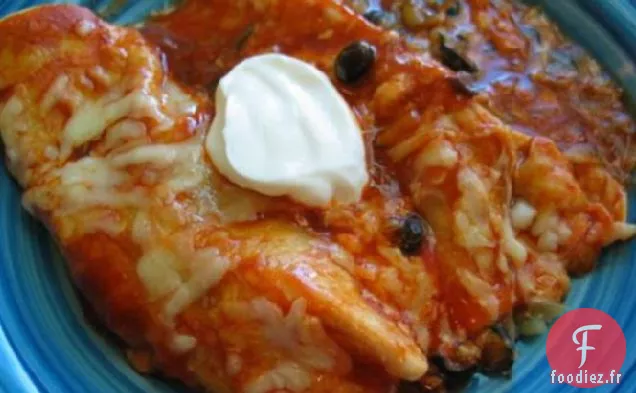 Enchiladas Végétariennes