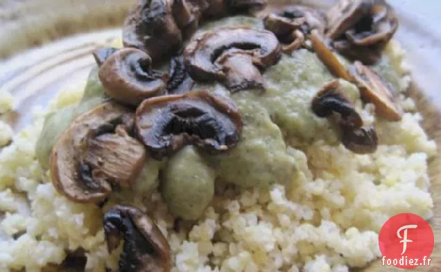 Sauce Alfredo Crémeuse aux Champignons