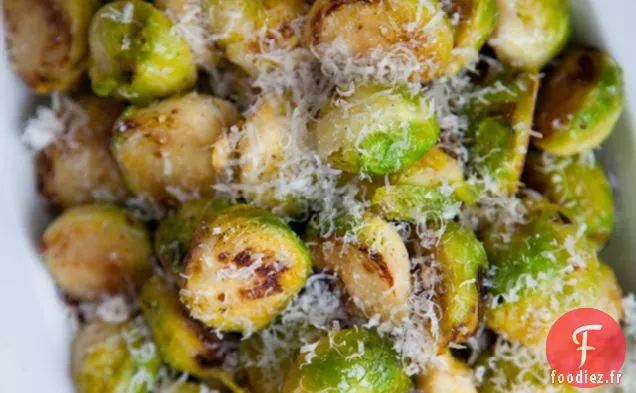 Parmesan Poêlé Choux de Bruxelles