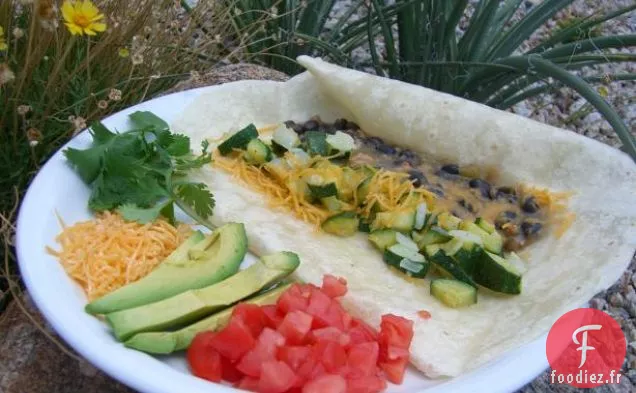 Chili Vert Calabasitas Burritos