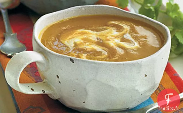 Soupe de Butternut Marocaine