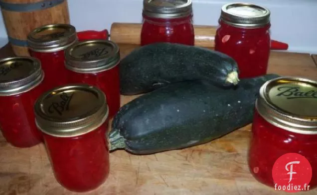 6 Étapes faciles pour la Confiture de Courgettes
