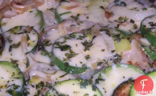 Courgettes Sautées Au Gruyère