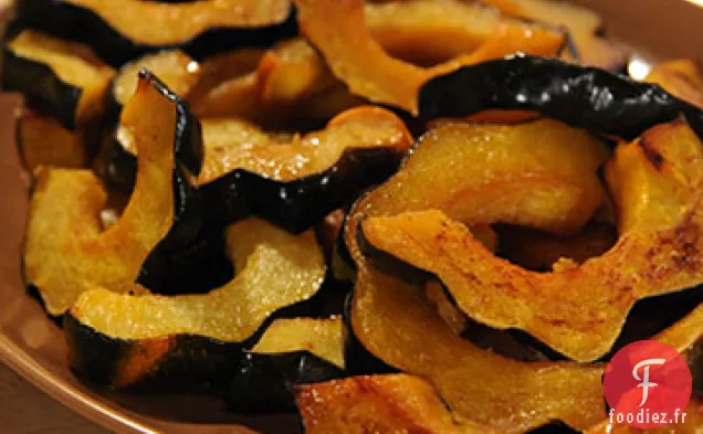Anneaux de Courge Glands Glacés à la Vanille et à la Cardamome