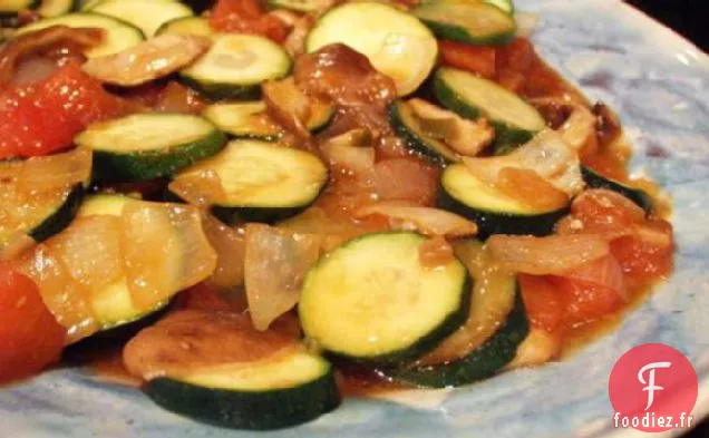 Courgettes Sautées, Style Shanghai