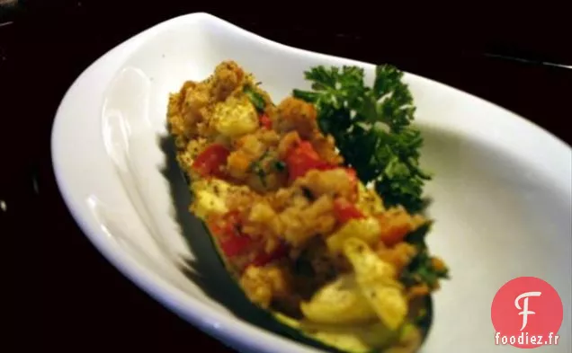 Sauté de Courgettes à la Tomate