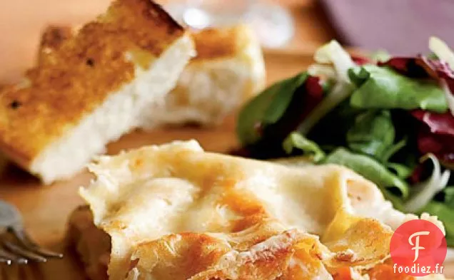 Lasagne au Parmesan et aux Légumes Racines