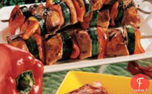 Brochettes de Porc Teriyaki