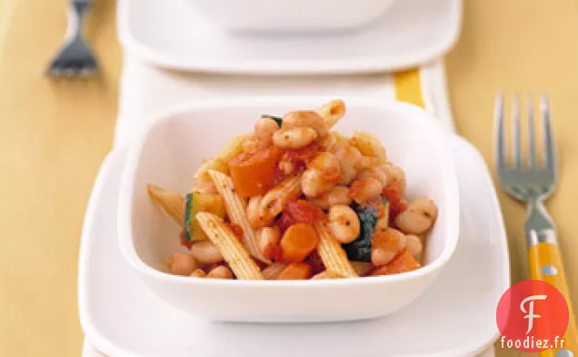 Haricots et Pâtes fermières