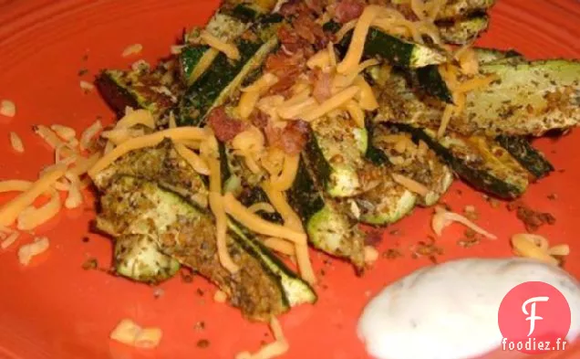Frites au Four à la Courgette Mexicaine