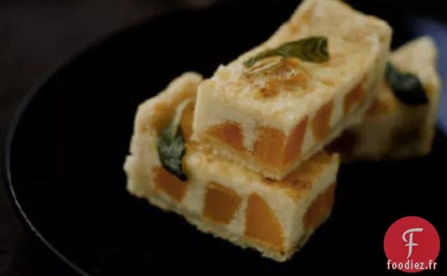 Tarte à la Crème au Parmesan et à la Courge Musquée