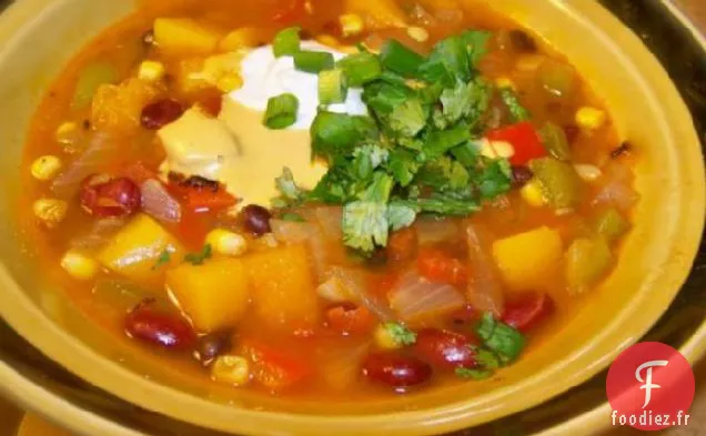Ragoût de Courge Mexicaine Épicé