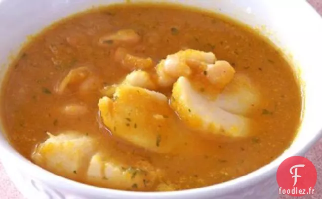 Soupe De Courge Aux Pétoncles