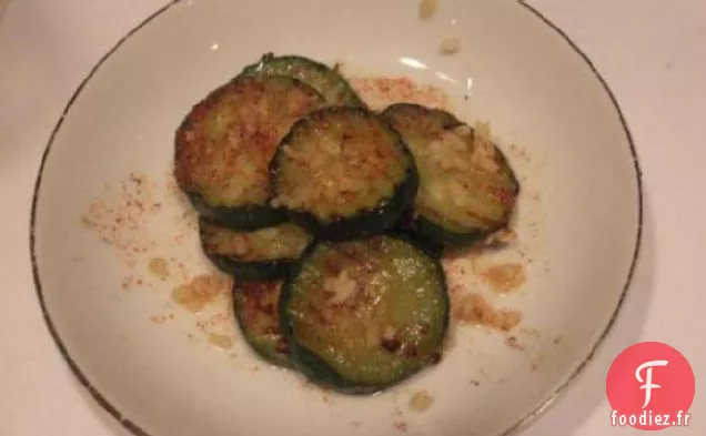Apéritif aux Courgettes à l'ail (Mutabbal Koosa)