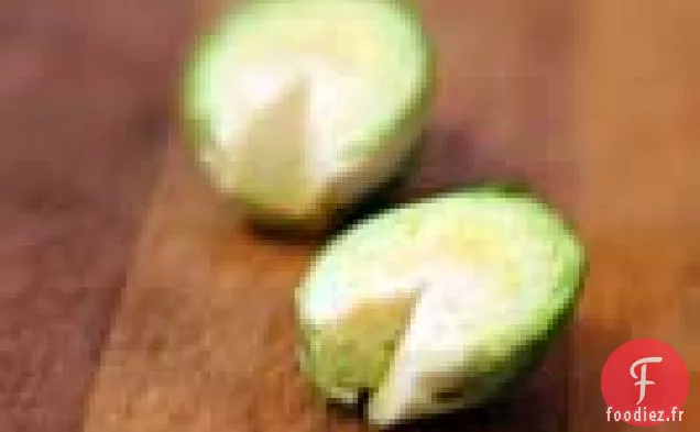 Choux De Bruxelles Hachés Au Citron