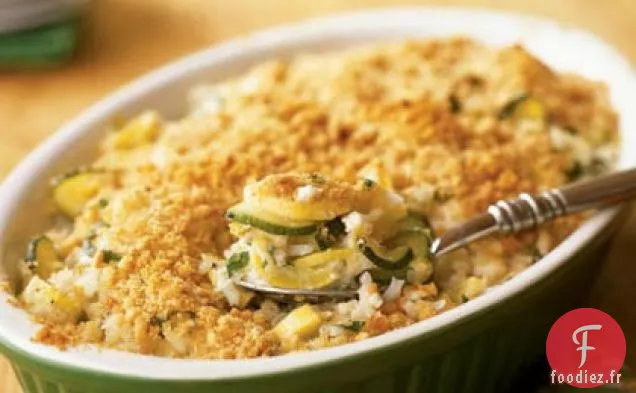 Gratin Basmati à la Courge Double
