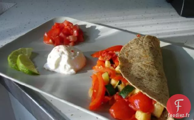 Tacos au Petit-déjeuner aux Œufs et aux Légumes