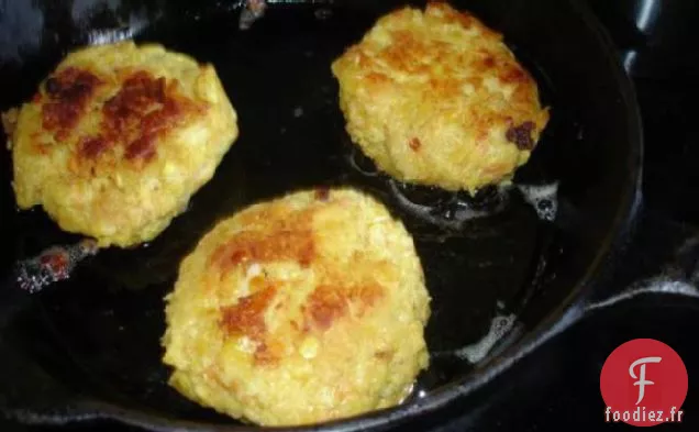 Galettes de Lentilles Au Curry