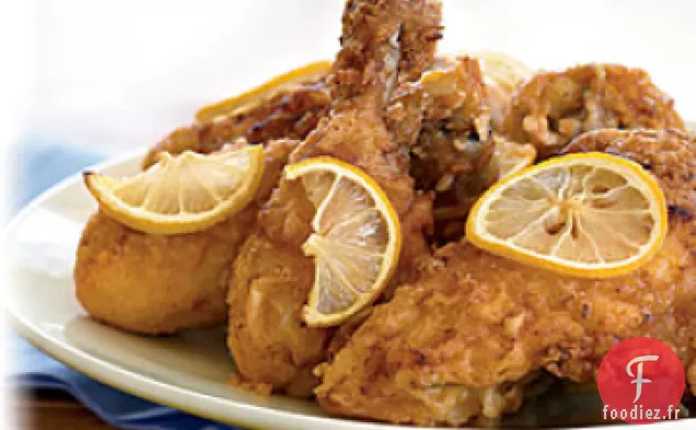 Sauté de Poulet Au Citron Et au Gingembre
