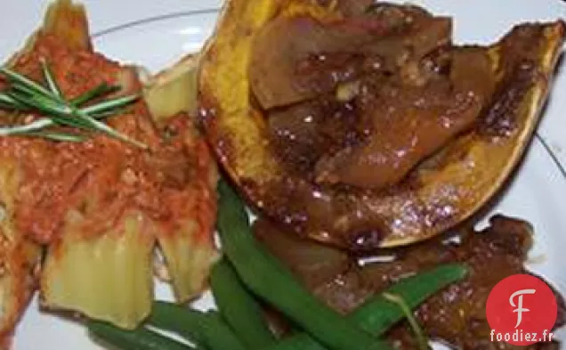 Cuisson à la Courge et aux Pommes