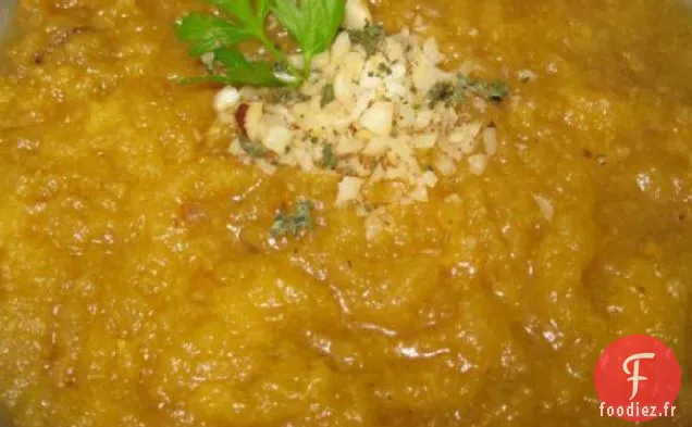 Soupe de Courge Musquée Rôtie