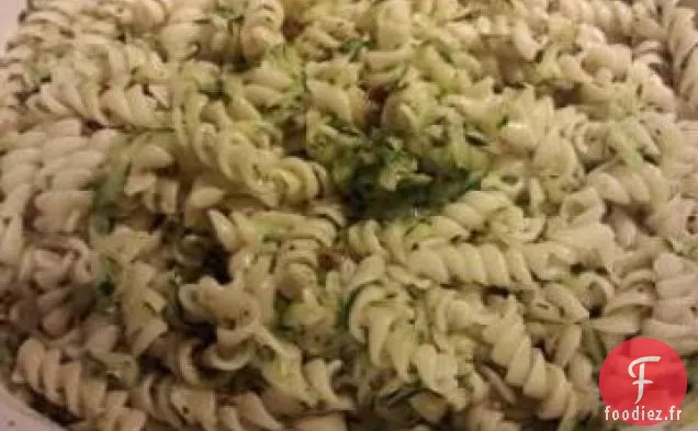 Pâtes aux Courgettes et à l'Ail Rôti
