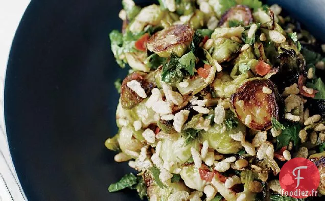 Choux de Bruxelles Épicés à la Menthe