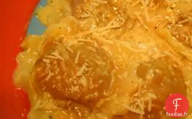 Raviolis de Courge Musquée Sauce au Beurre Brun Sauge