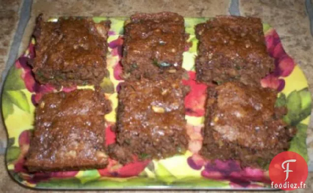 Barres de Café Aux Courgettes