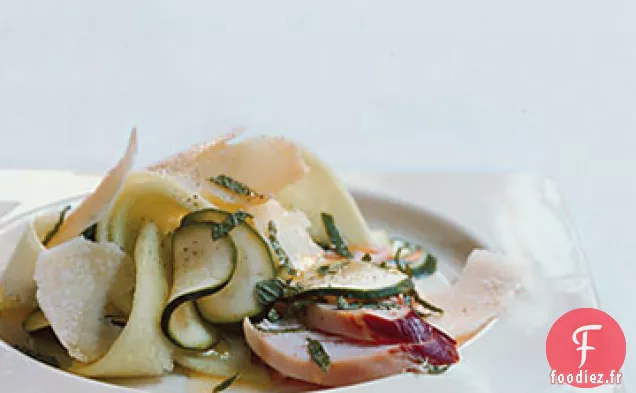 Salade de Melon Aux Courgettes