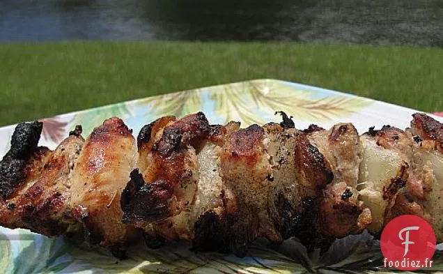 Souvlaki de Poulet