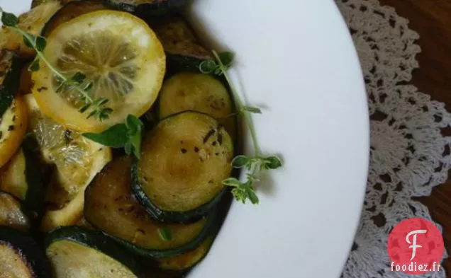 Pommes de Terre Frites et Courges